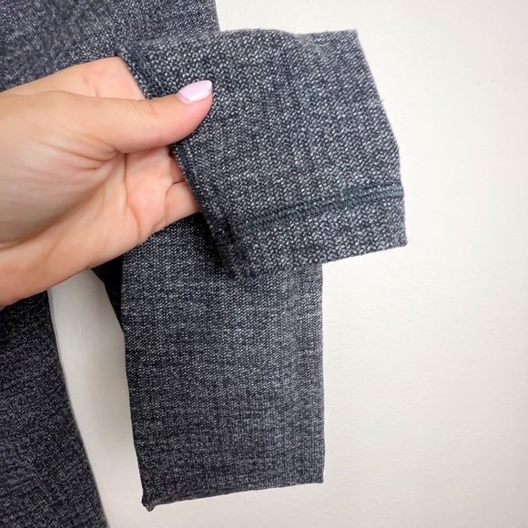 Grey/Gray Lululemon Leggings, Size 2, Thicker Material - Picture 4 of 10